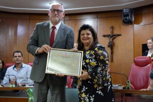 Luíza Trajano recebe o Título de Cidadã Paraibana (Juliana Santos / CMJP)